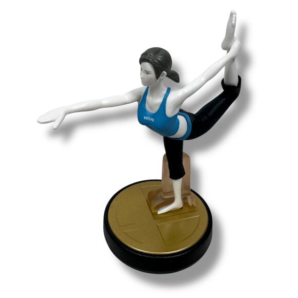 Nintendo Amiibo Super Smash Bros. Wii Fit Trainer Figure 4" Loose Collectible - Picture 1 of 7